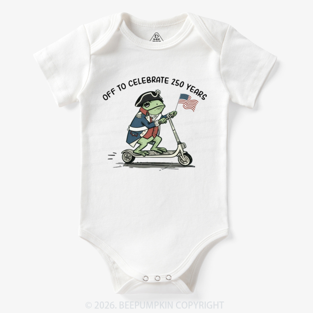 America 250 4th of July Bodysuit