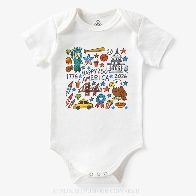 America 250th Anniversary Bodysuit