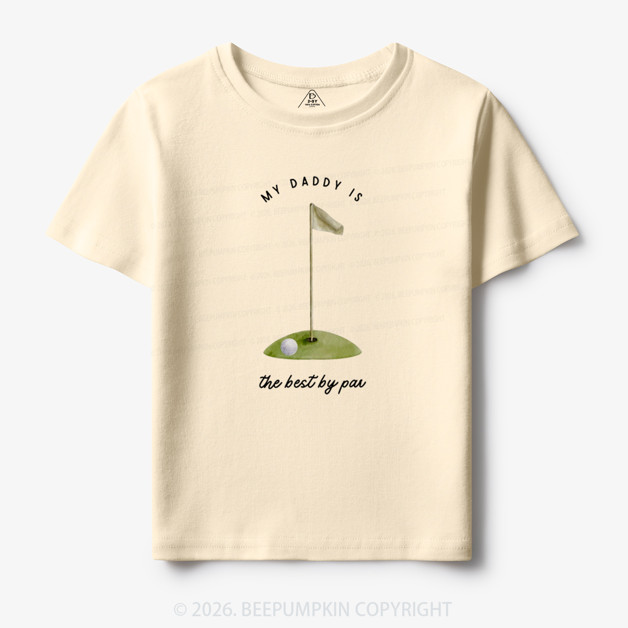 My Daddy Is the Best By Par Toddler&Kid's Tees