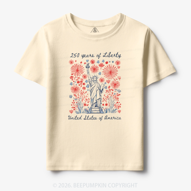 250 Years Of Liberty Toddler&Kid's Tees