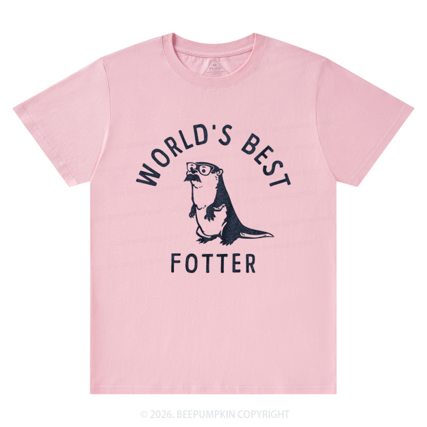 Funny Otter World's Best Father T-Shirts