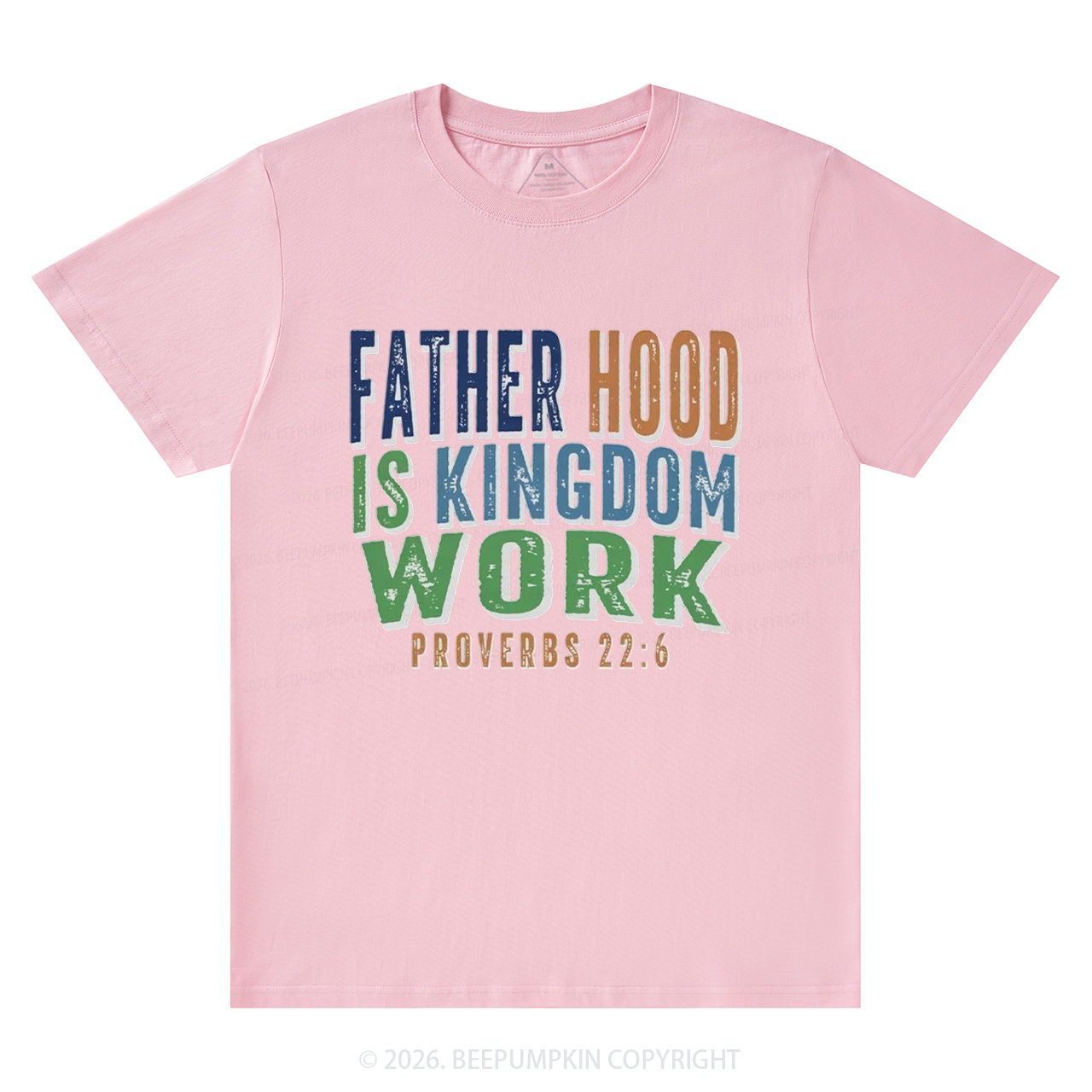 Christian Dad Fatherhood Is Kingdom Work T-Shirts