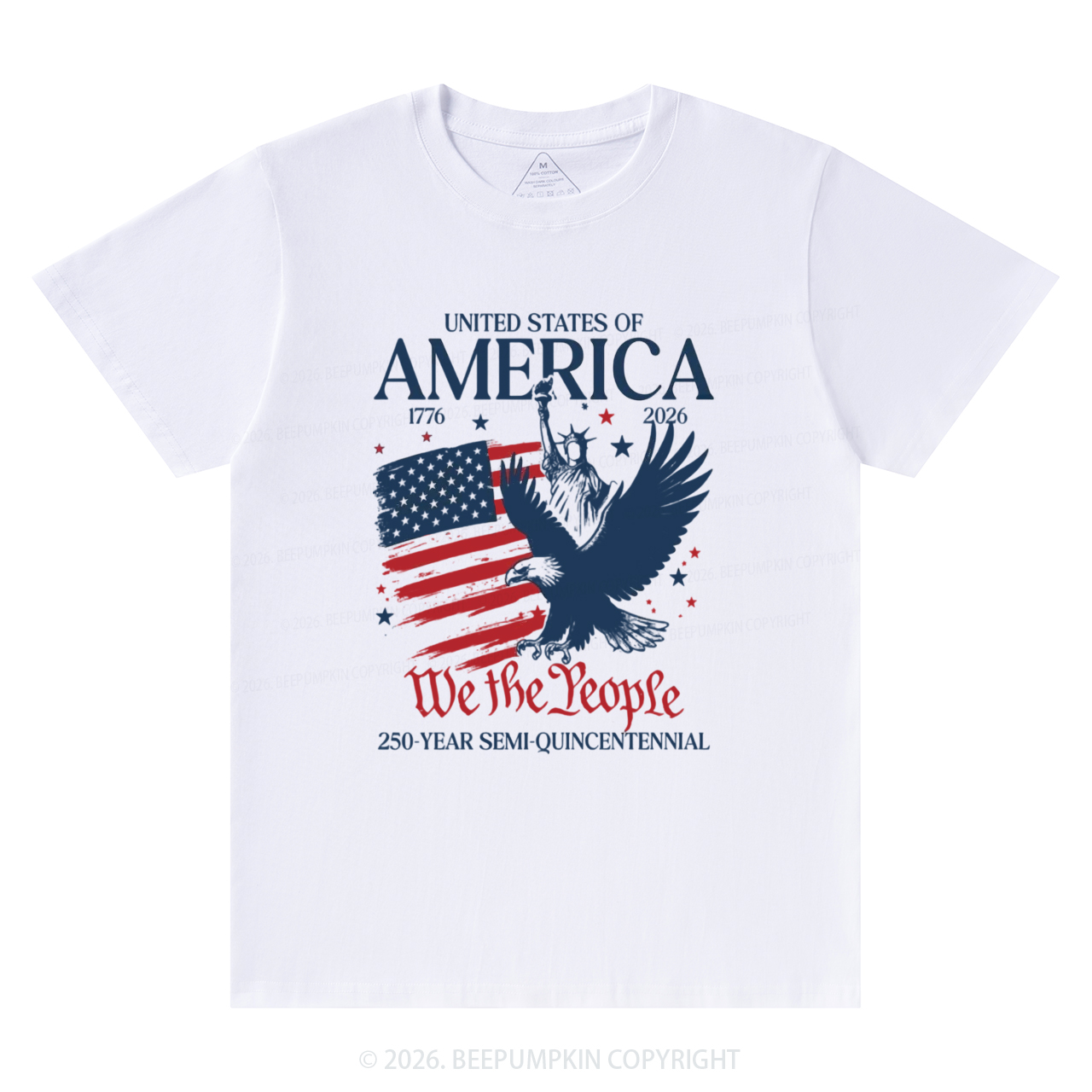  America 250 Patriotic Eagle USA T-Shirts