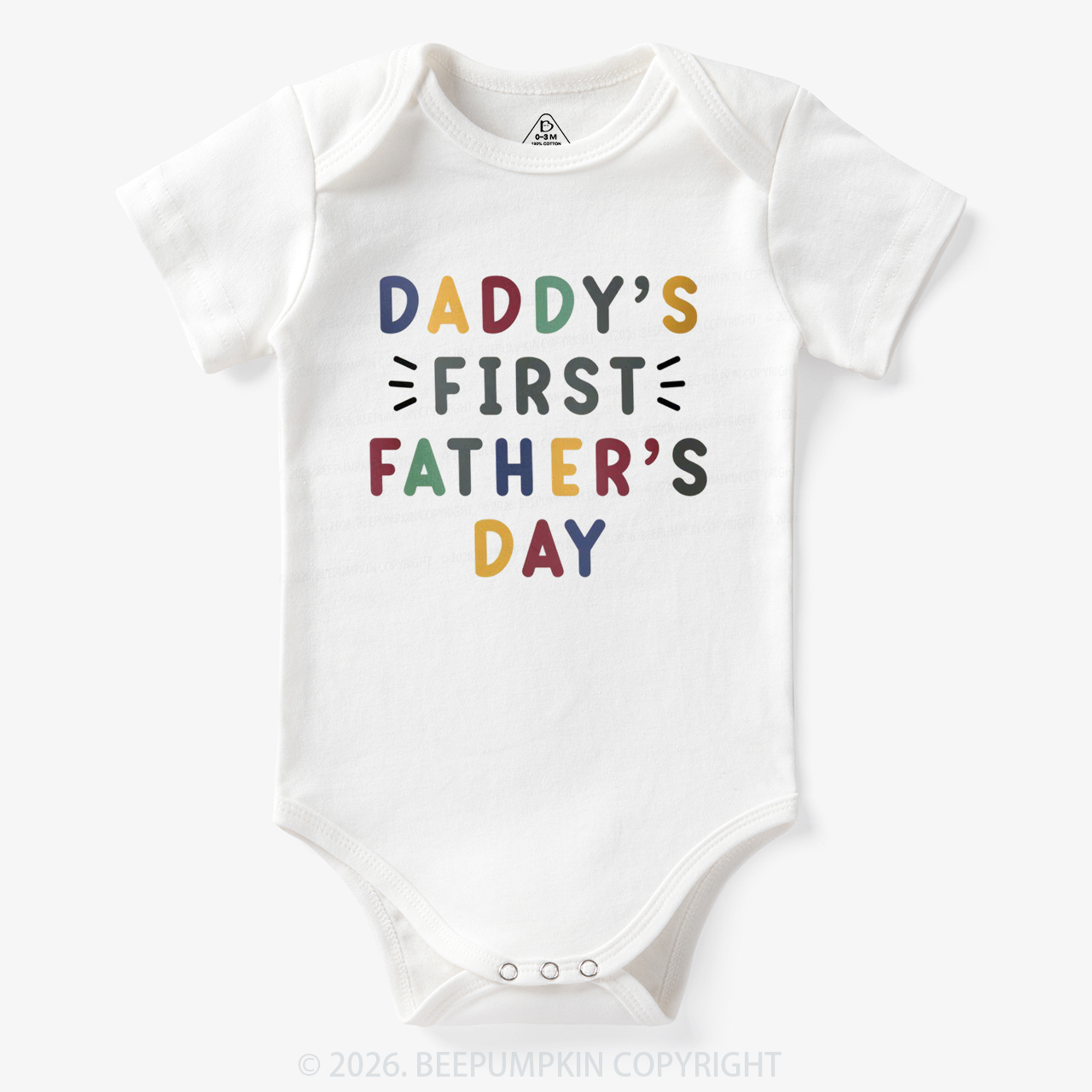 Daddy's First Father's Day Bodysuit