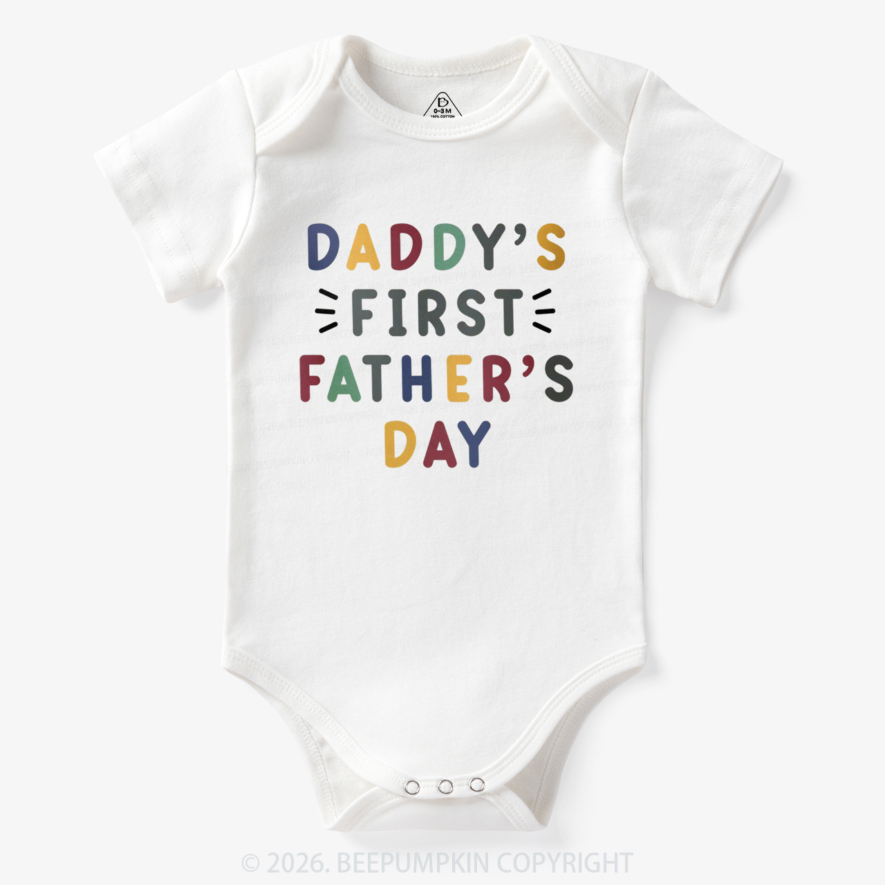 Daddy's First Father's Day Bodysuit