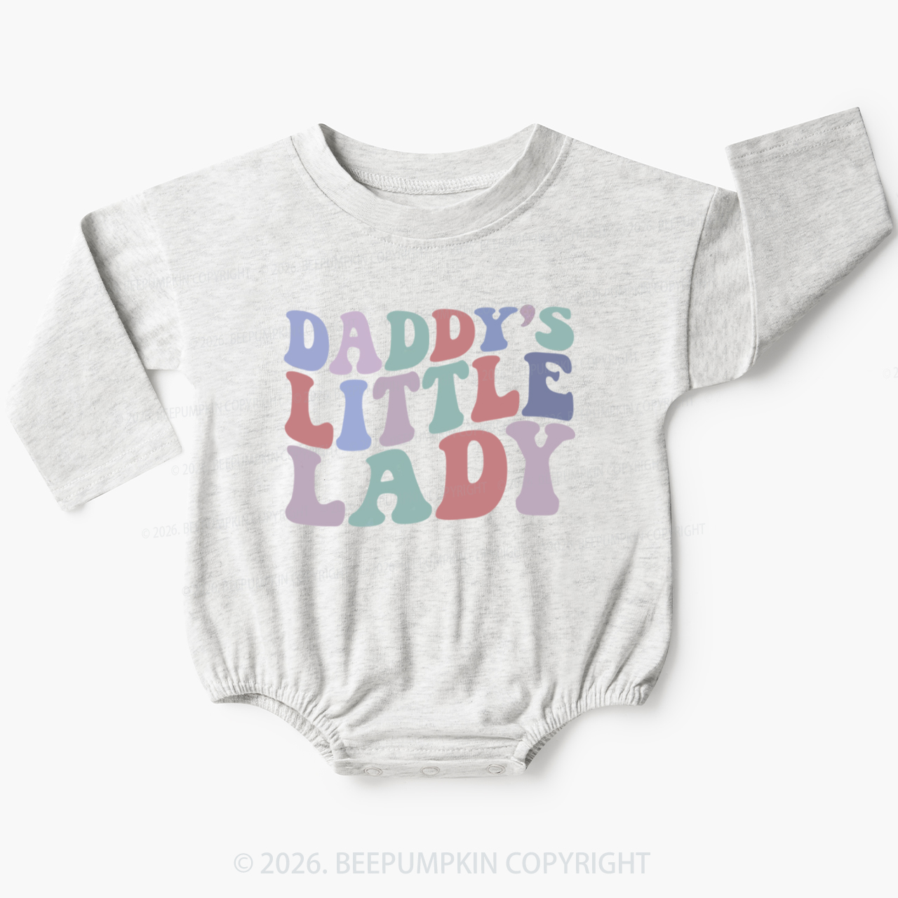 Daddy's Little Lady Baby Bubble Romper