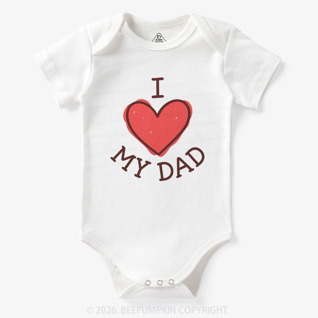 Sweet I Love My Dad Bodysuit