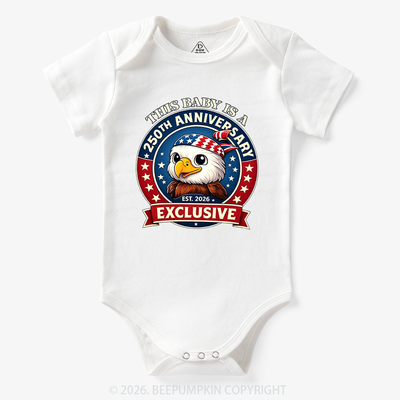 This Baby Is A 250th Anniversary Bodysuit