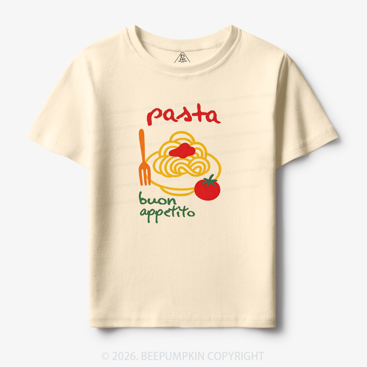 Spaghetti Pasta Toddler&Kid's Tees