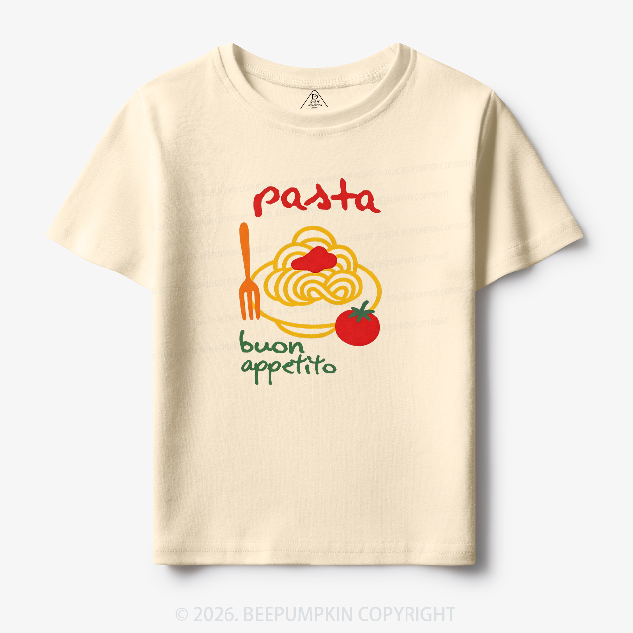 Spaghetti Pasta Toddler&Kid's Tees