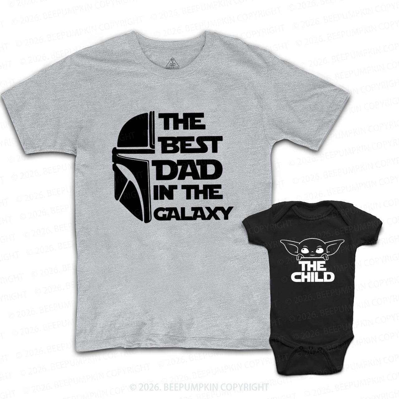 The Best Dad In the Galaxy Dad&Me Matching Shirts