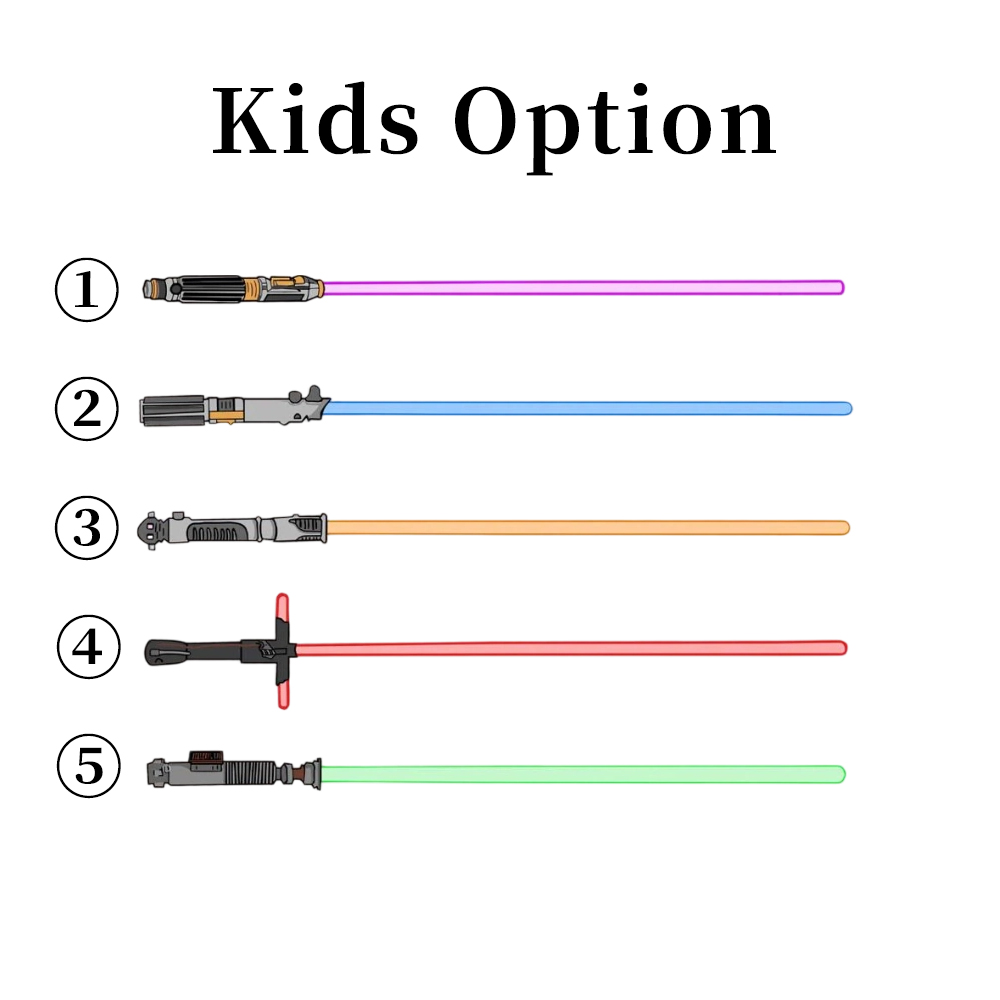 Personalized Galaxy Lightsaber With Grandkids Names Dad&Me Matching Shirts