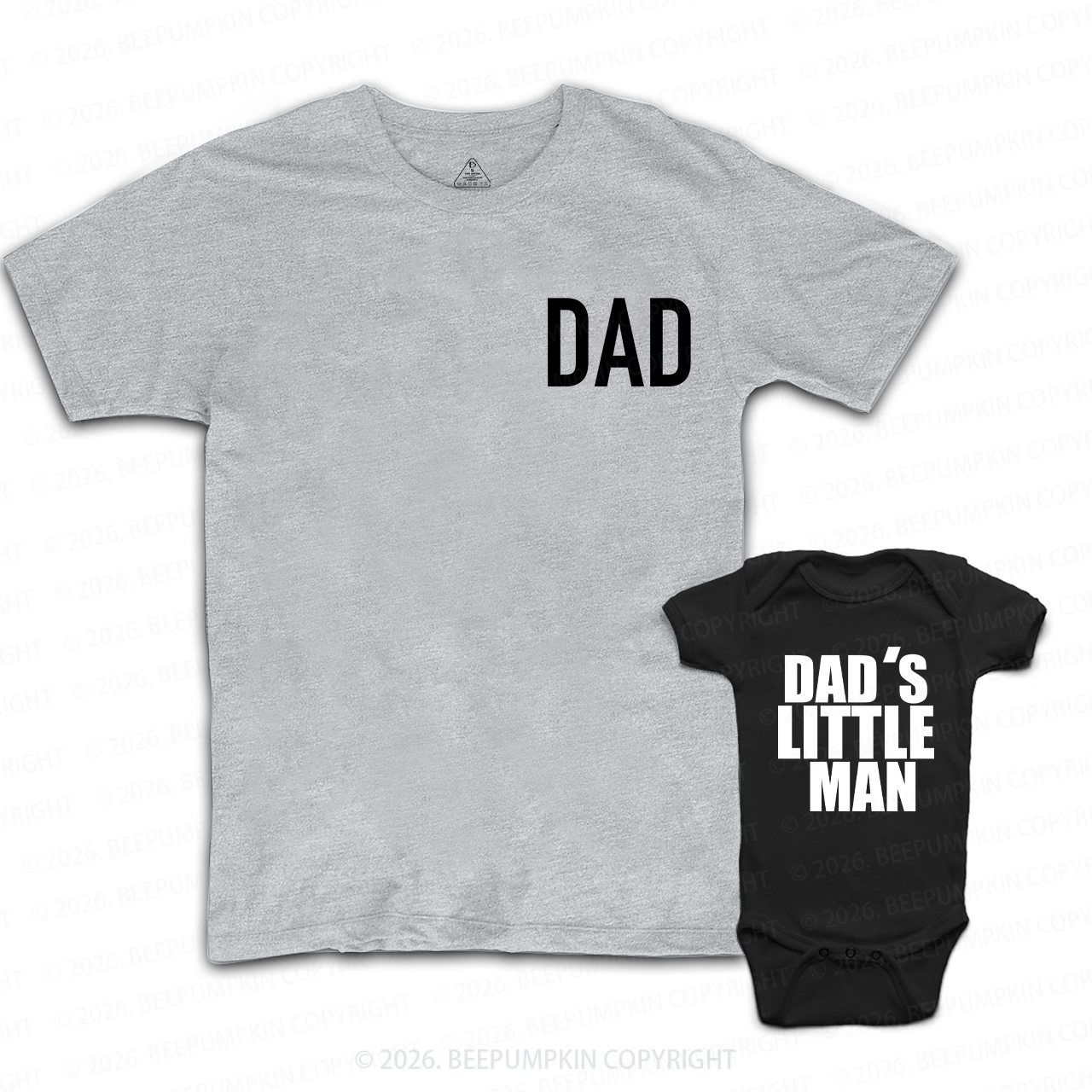 Dad&Dad's Little Man T-Shirts For Dad And Me
