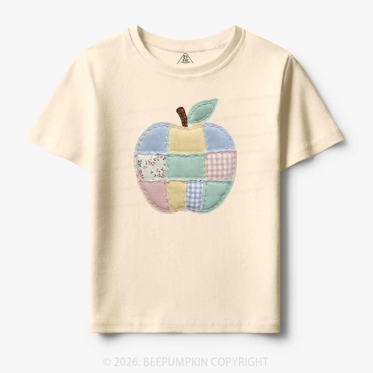 Spring Back to School Apple Toddler&Kid's Tees