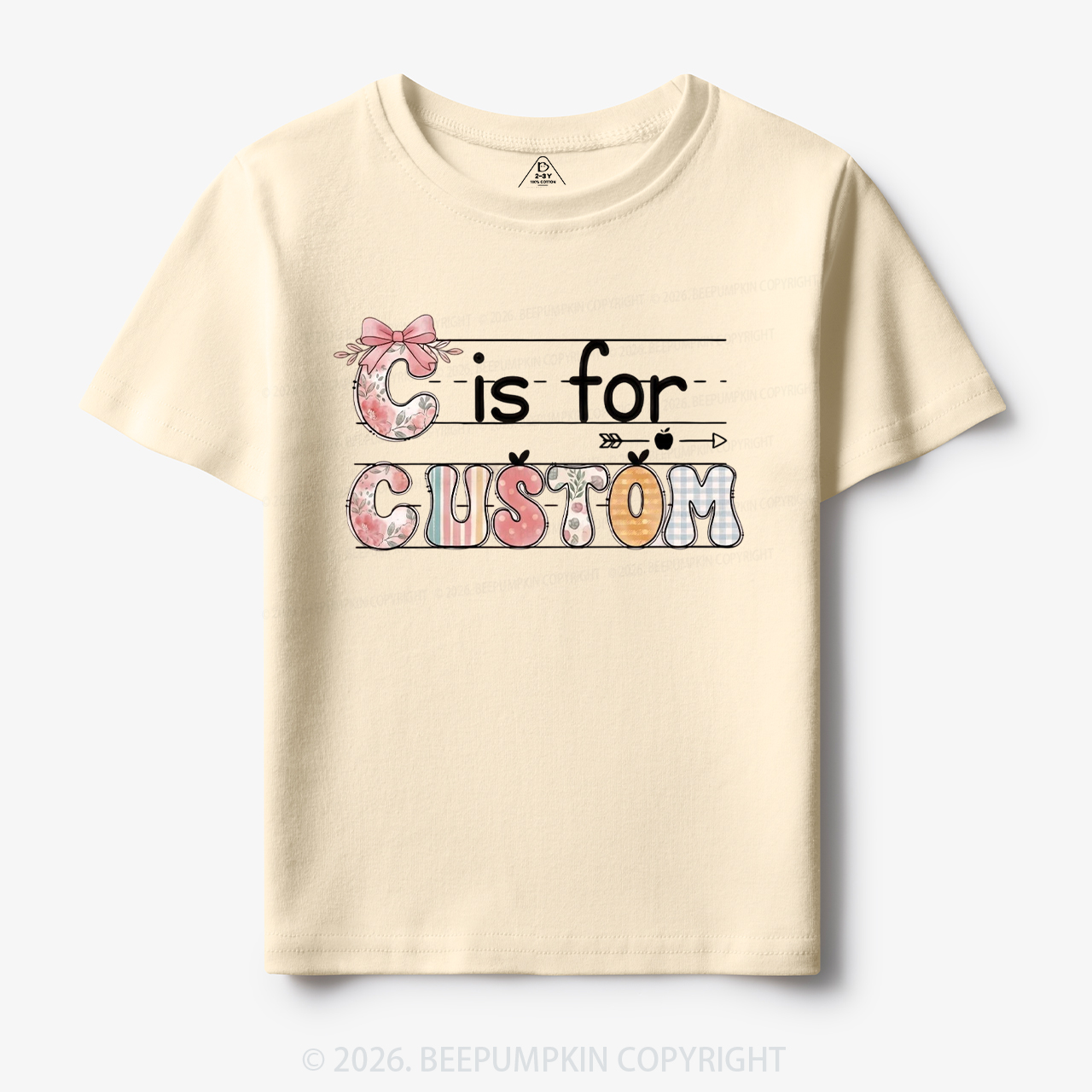 Personalized Kids Name Back To School Toddler&Kid's Tees