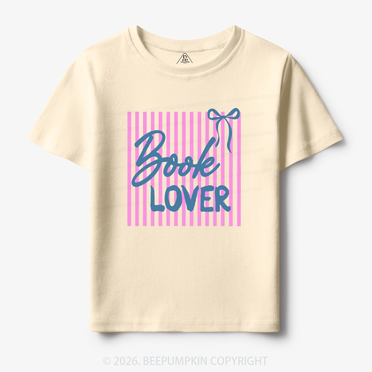 Coquette Book Preppy Stripes Toddler&Kid's Tees