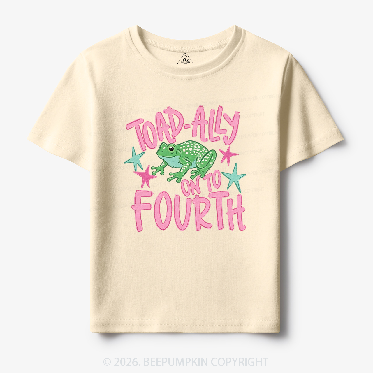 Personalized Toad-ally On To Grade Toddler&Kid's Tees