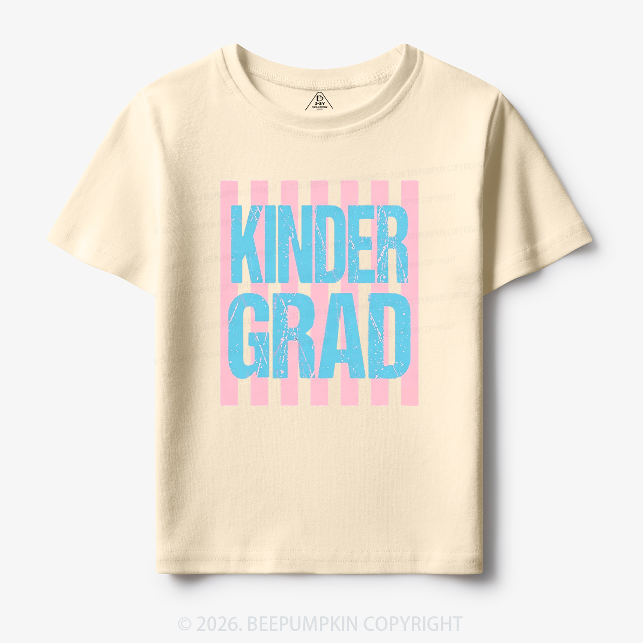 Stripes Kinder Graduation Summer Fun Retro Toddler&Kid's Tees