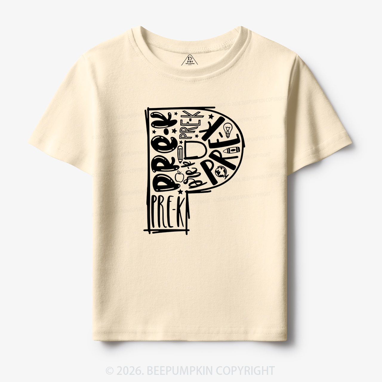 School Doodle Grade Back to School Toddler&Kid's Tees