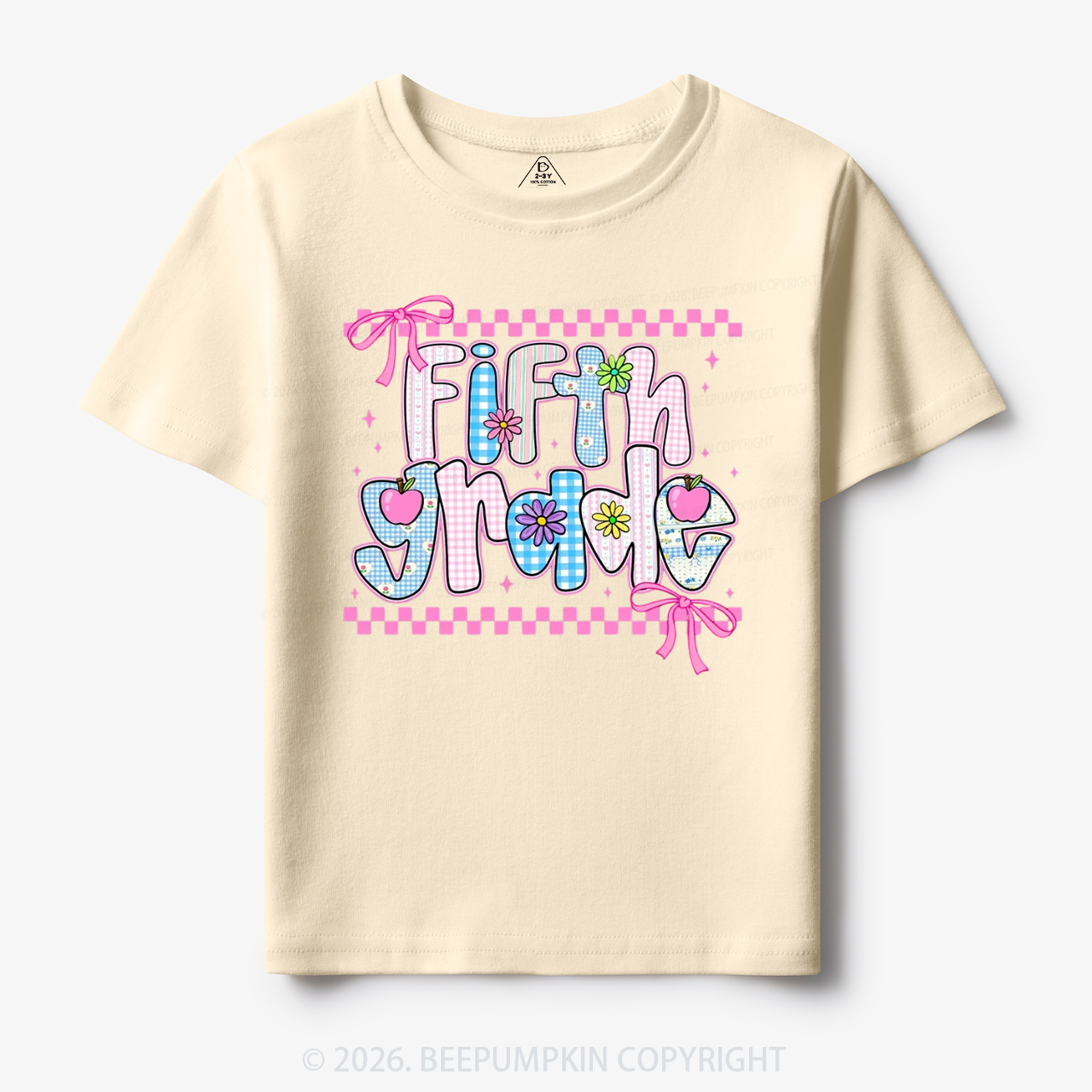 Preppy Floral Pre-k 1st/2nd/3rd/4th/5th Grade Toddler&Kid's Tees