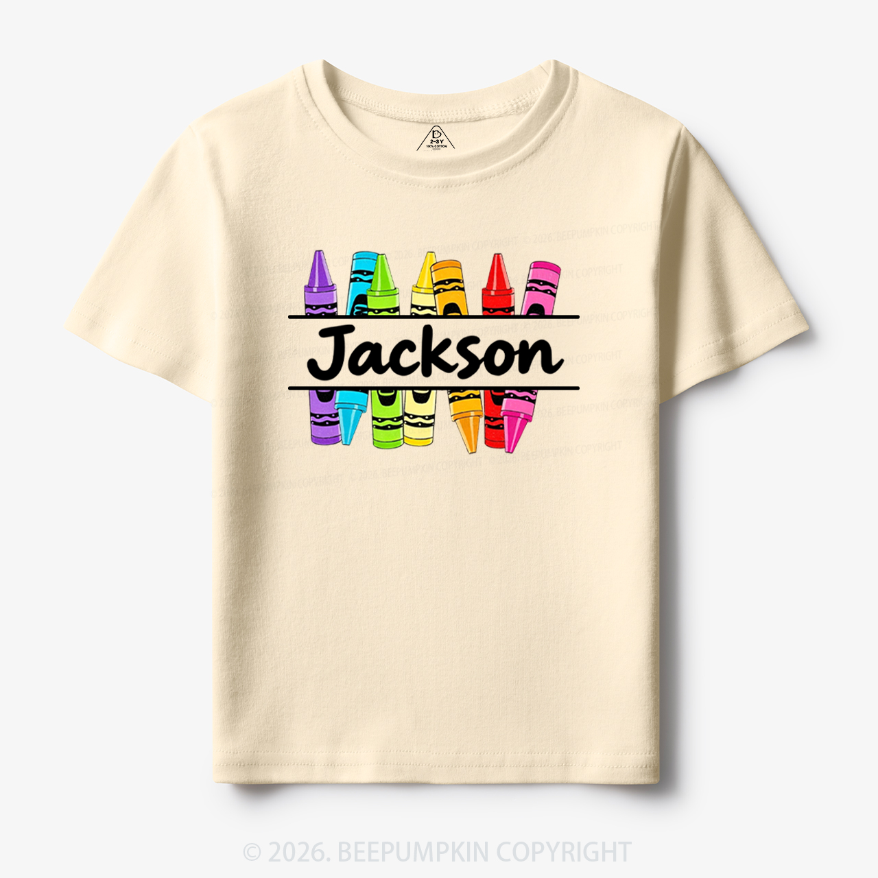Personalized Name Back To School Toddler&Kid's Tees