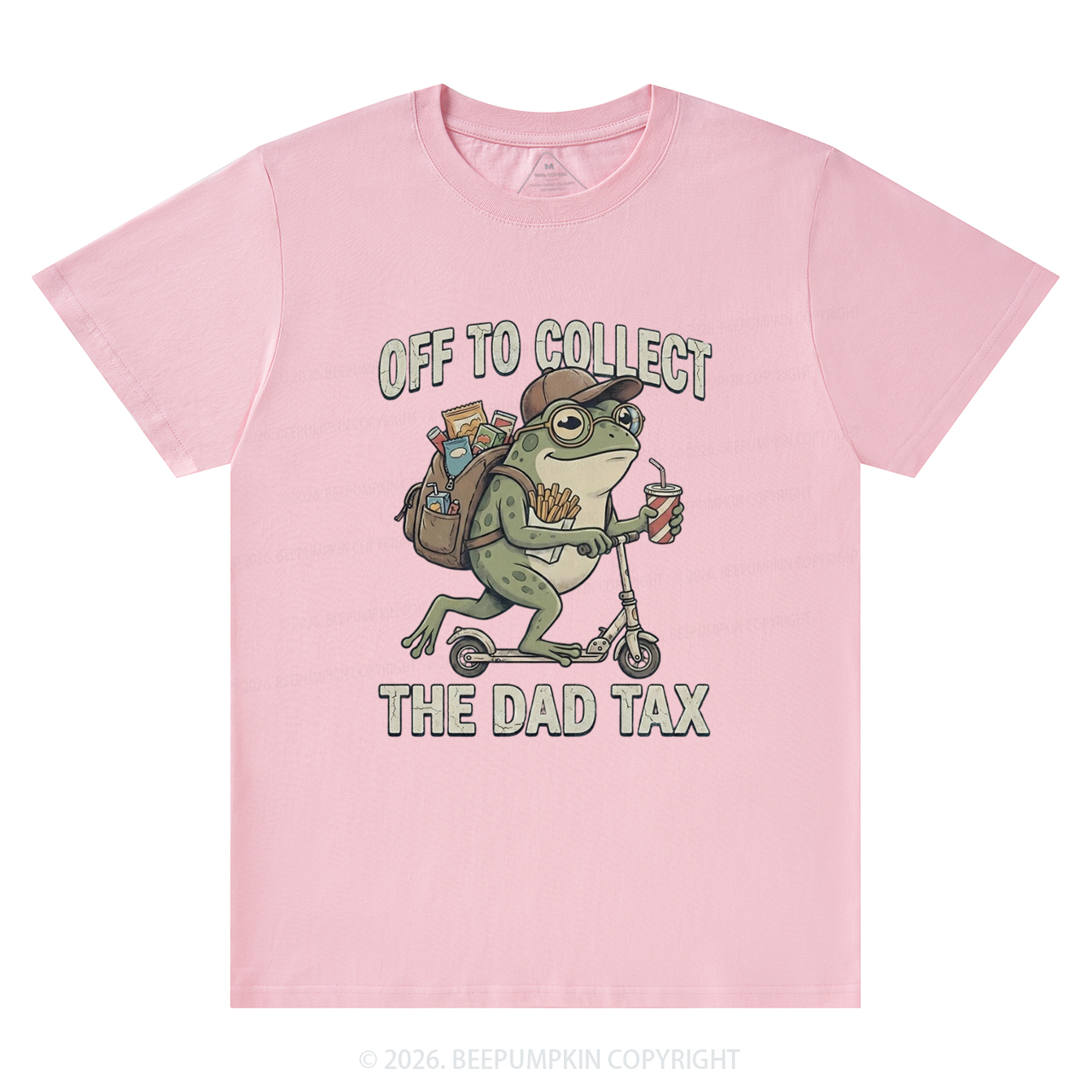 Funny Frog Off To Collect The Dad Tax T-Shirts