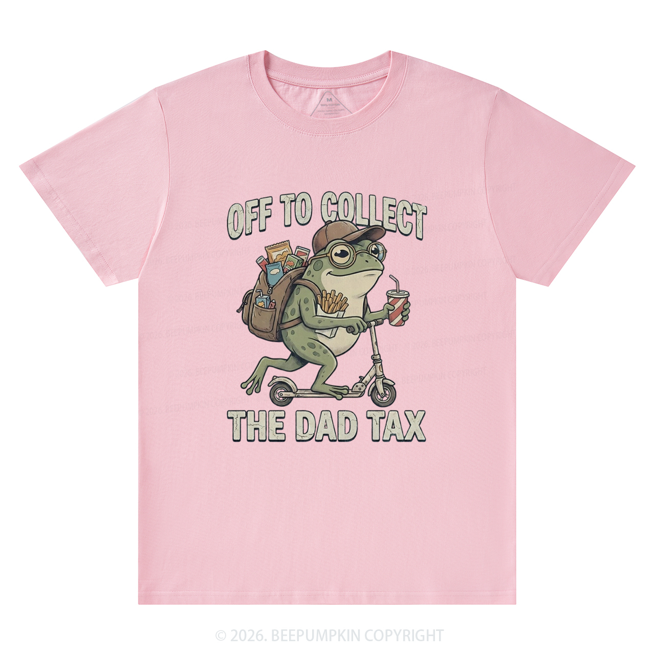 Funny Frog Off To Collect The Dad Tax T-Shirts