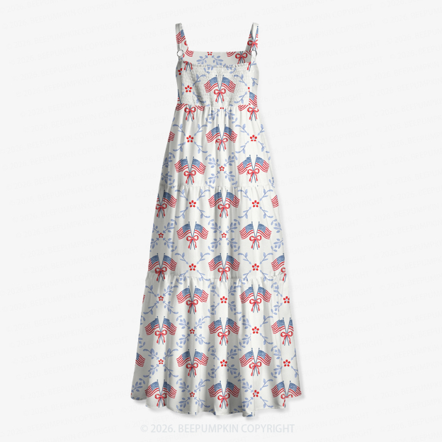 Berry Sweet Freedom Independence Day Women’s Voile Cami Dress