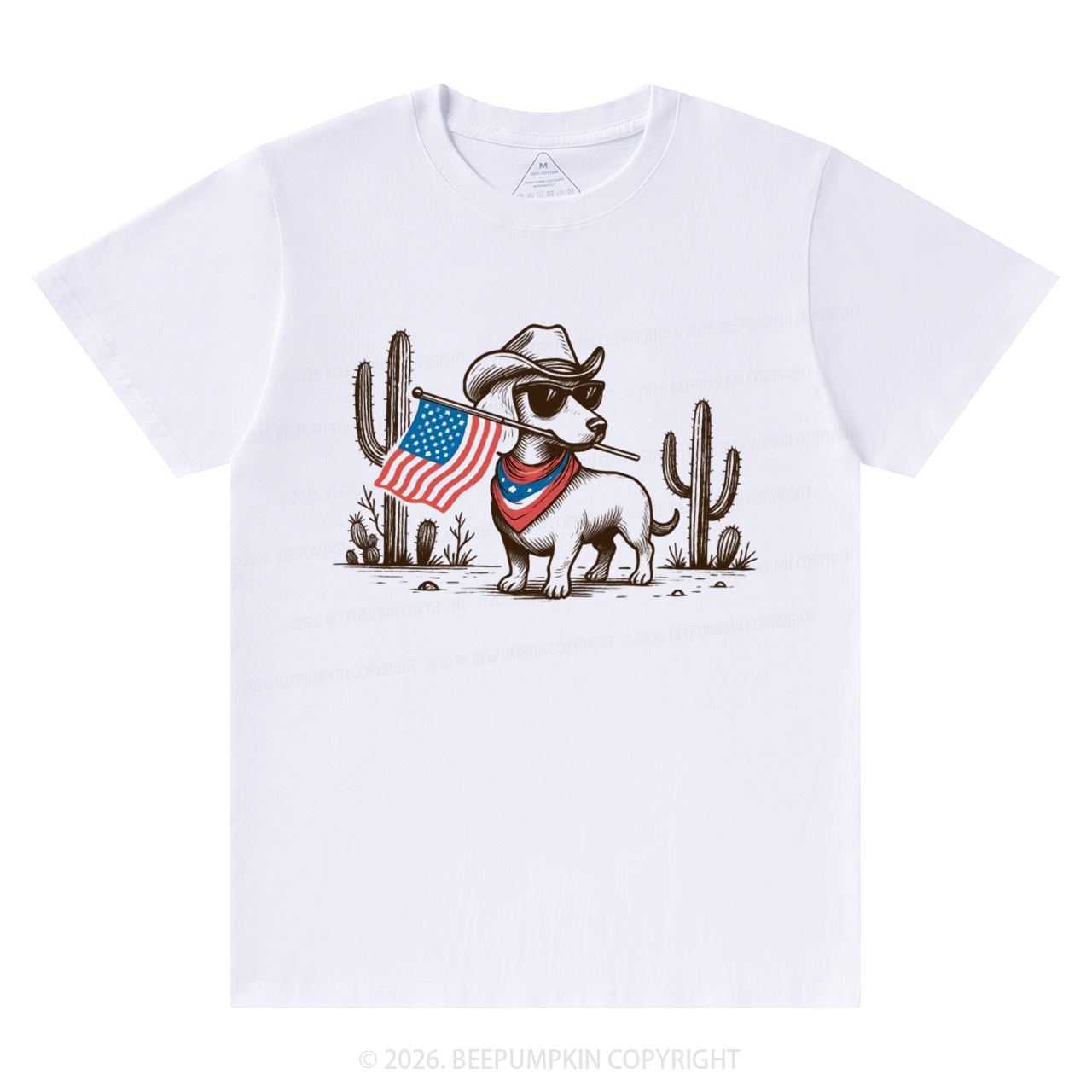Dachshund 4th of July Patriotic T-Shirts