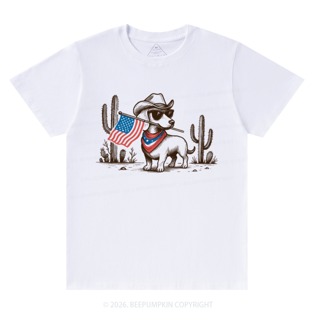 Dachshund 4th of July Patriotic T-Shirts