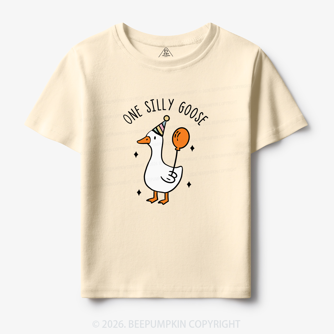 One Silly Goose Toddler&Kid's Tees Beepumpkin 7
