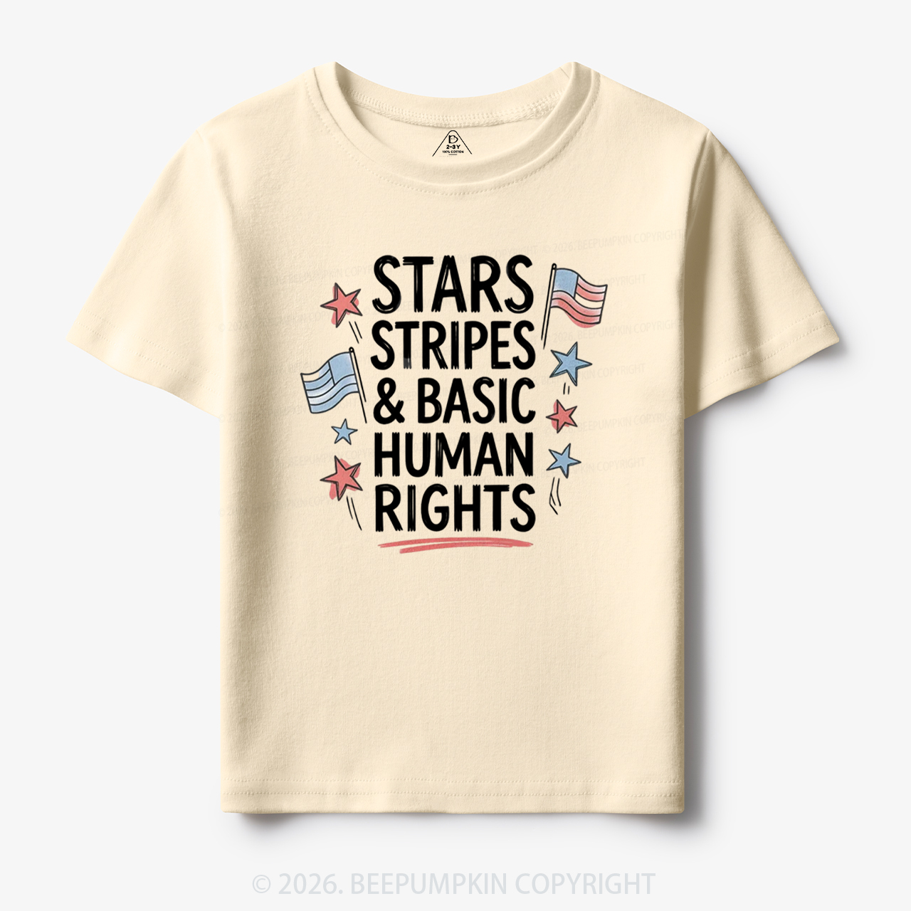 Stars Stripes Patriotic 4th Of July Toddler&Kid's Tees