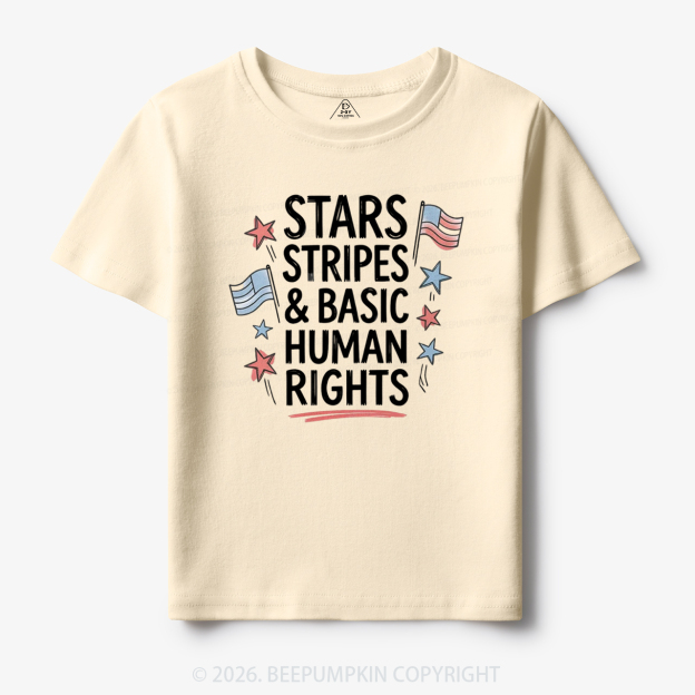 Stars Stripes Patriotic 4th Of July Toddler&Kid's Tees