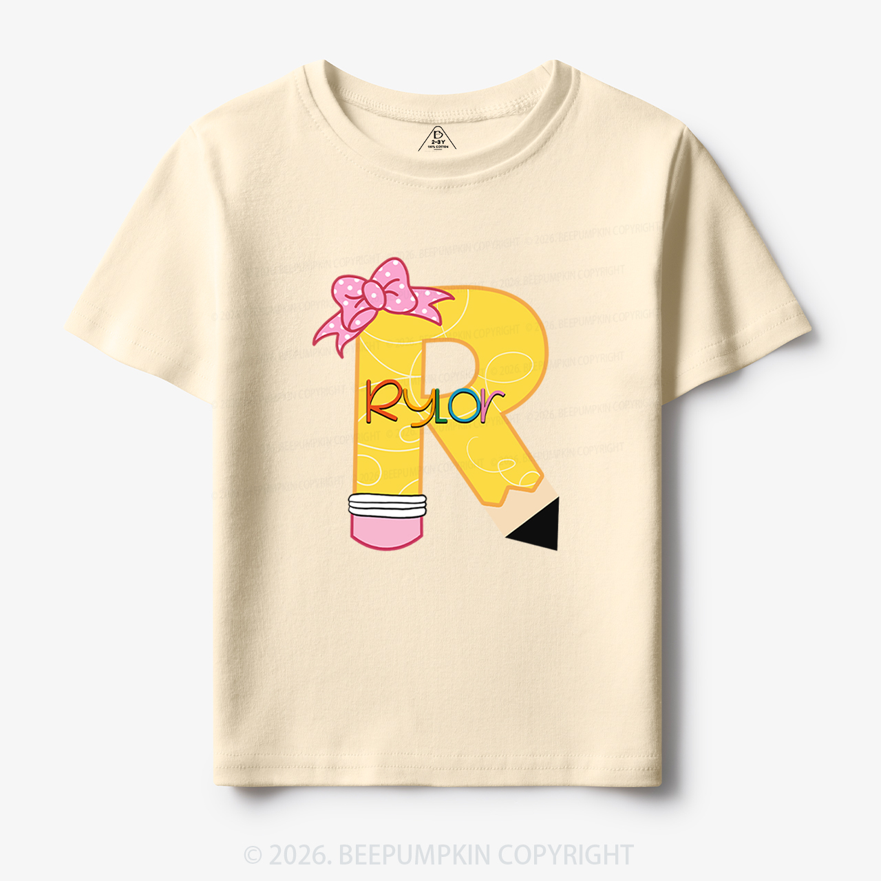 Personalized Pencil Back To School Shirt  Sale-Beepumpkin™