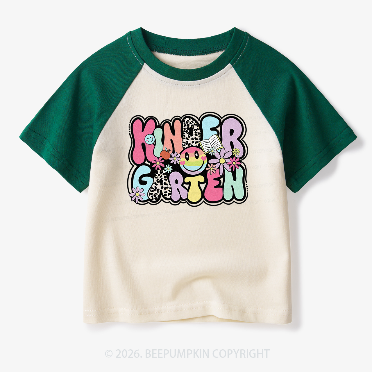 Personalized First/Second/Third Grade Back To School Toddler&Kids Retro Raglan T-shirt