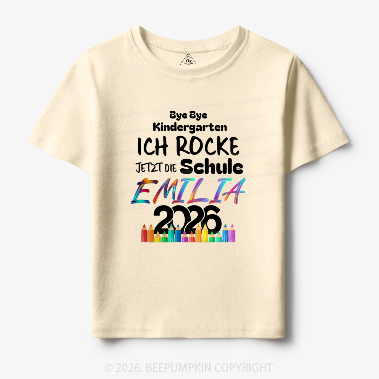 Personalized I Rock School Back To School Toddler&Kid's Tees