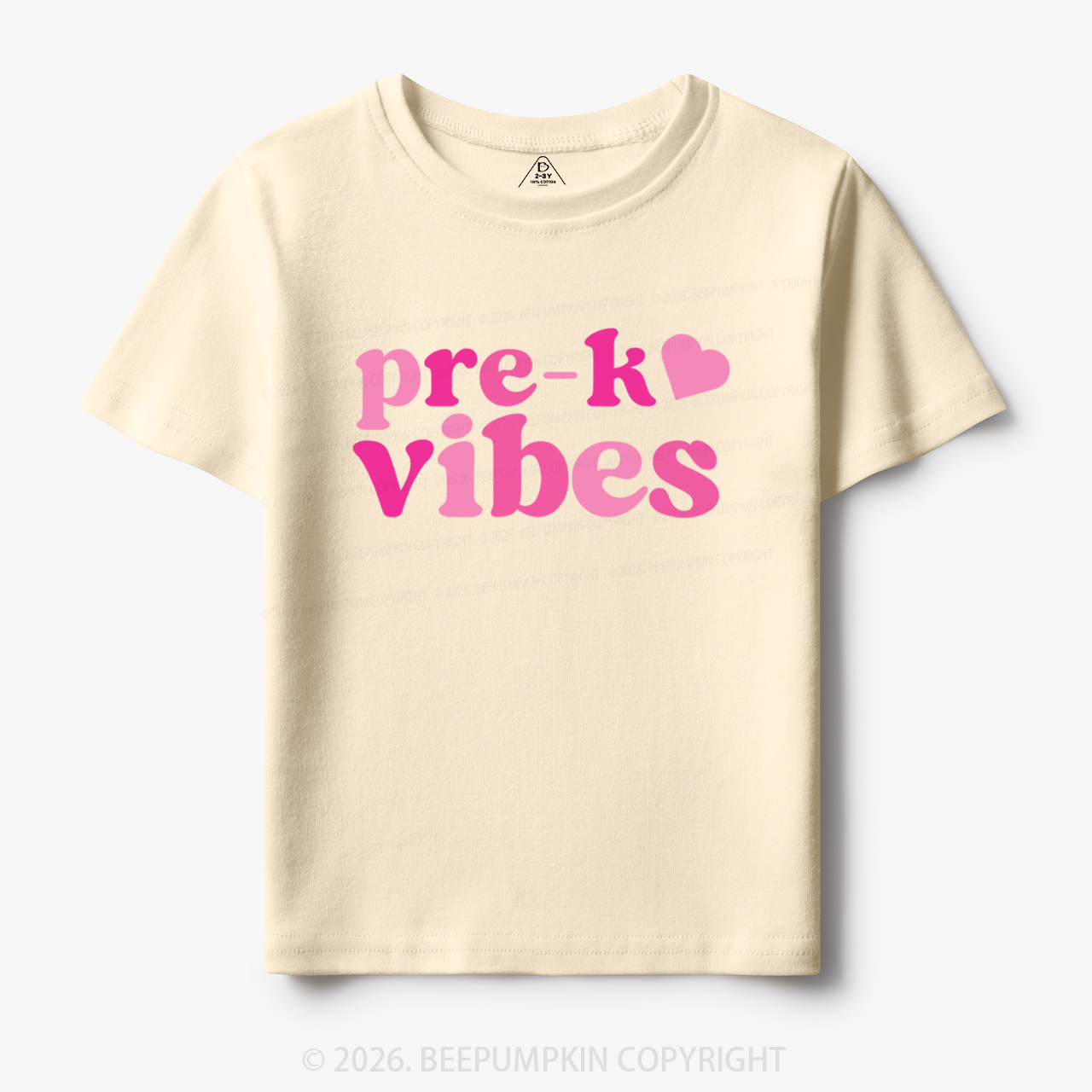 Pre-k Vibes Kindergarten Back to School Toddler&Kid's Tees