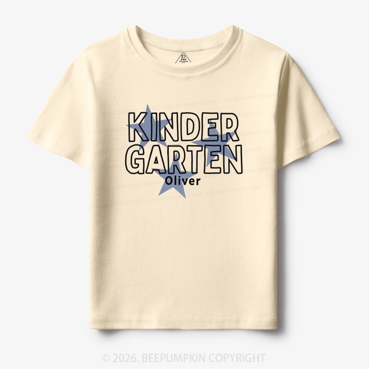 Personalized Kindergarten Star Back to School Toddler&Kid's Tees