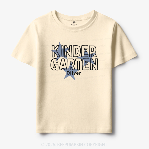 Personalized Kindergarten Star Back to School Toddler&Kid's Tees