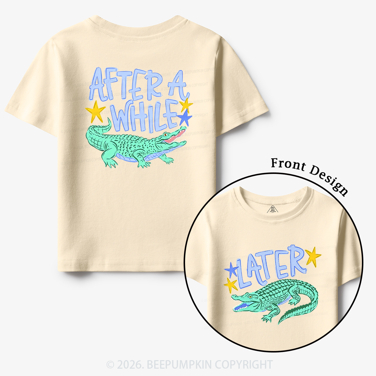 Later Gator After A While Crocodile Toddler&Kid's Tees