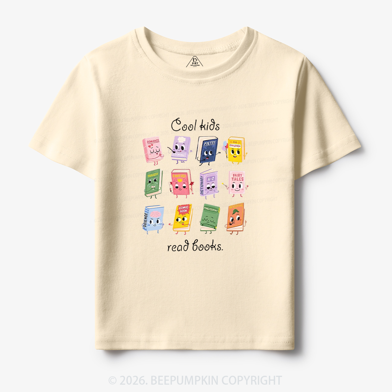 Cool Kids Read Books Back To School Toddler&Kid's Tees