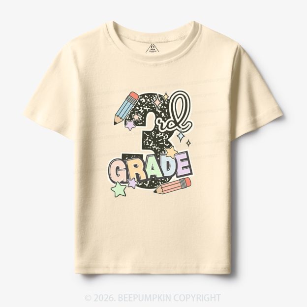 Third Grade Pencil Back To School Toddler&Kid's Tees