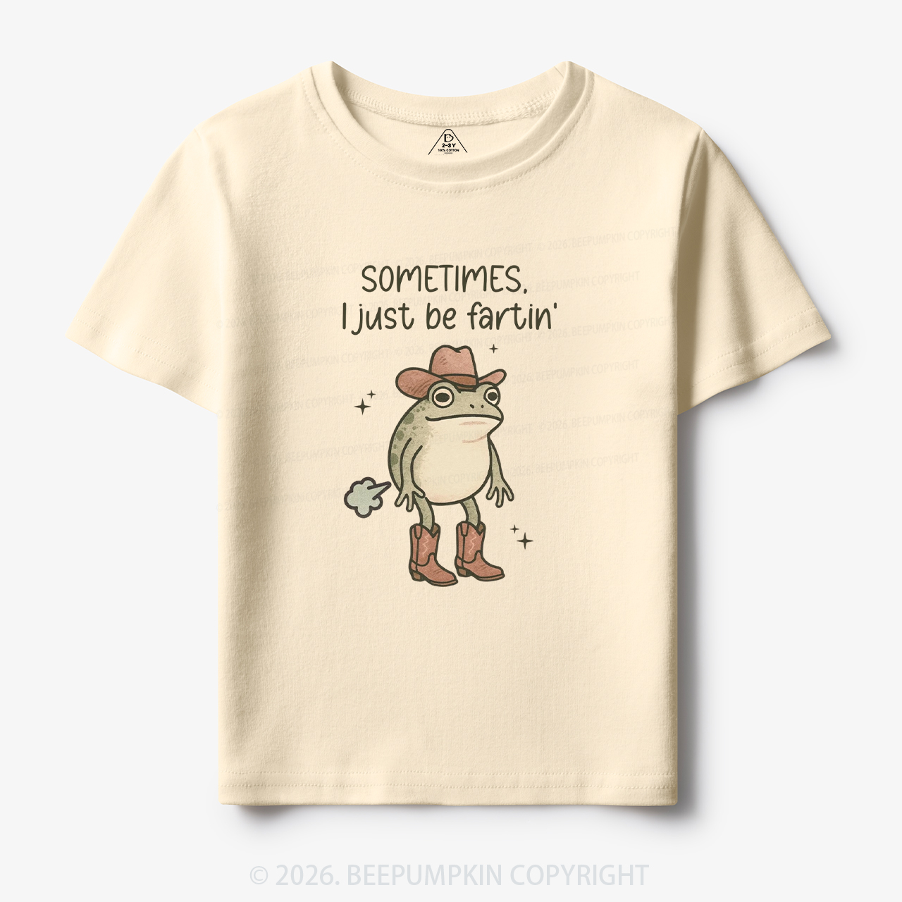 Sometimes I Just Be Fartin' Funny Western Toddler&Kid's Tees