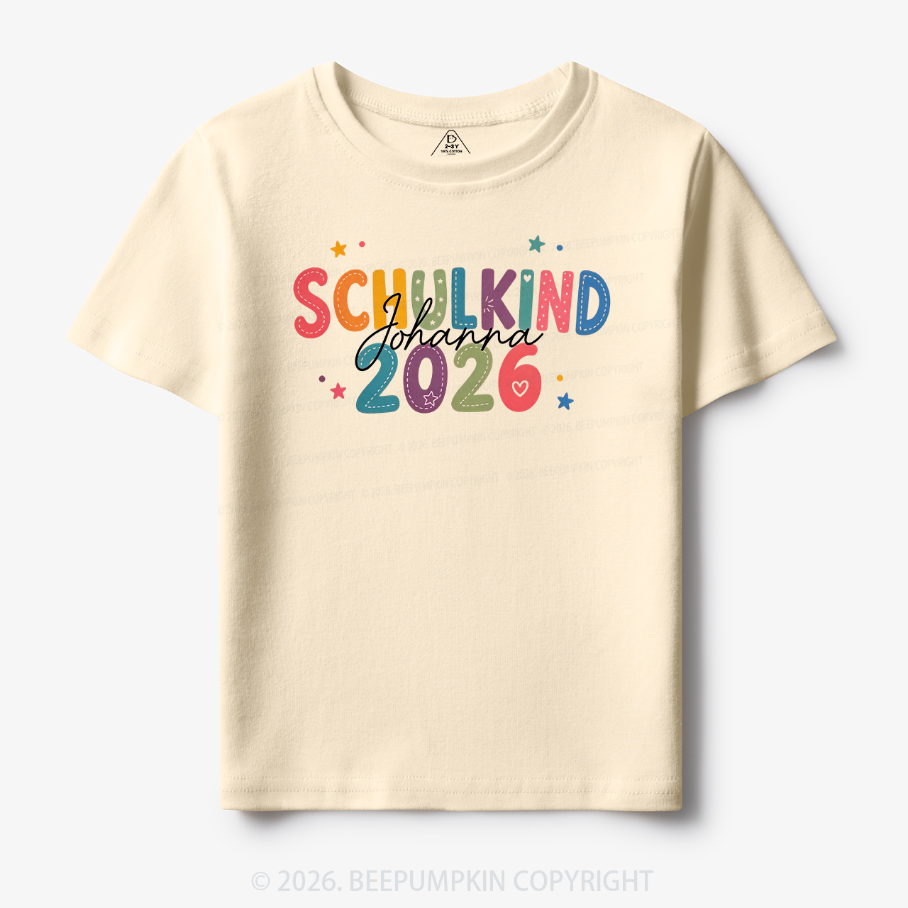 Personalized Schulkind First Day of School Toddler&Kid's Tees