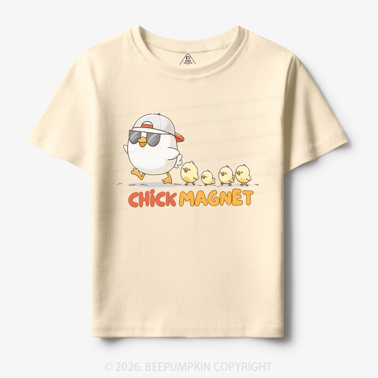 Chick Magnet Funny Farm Animal Toddler&Kid's Tees