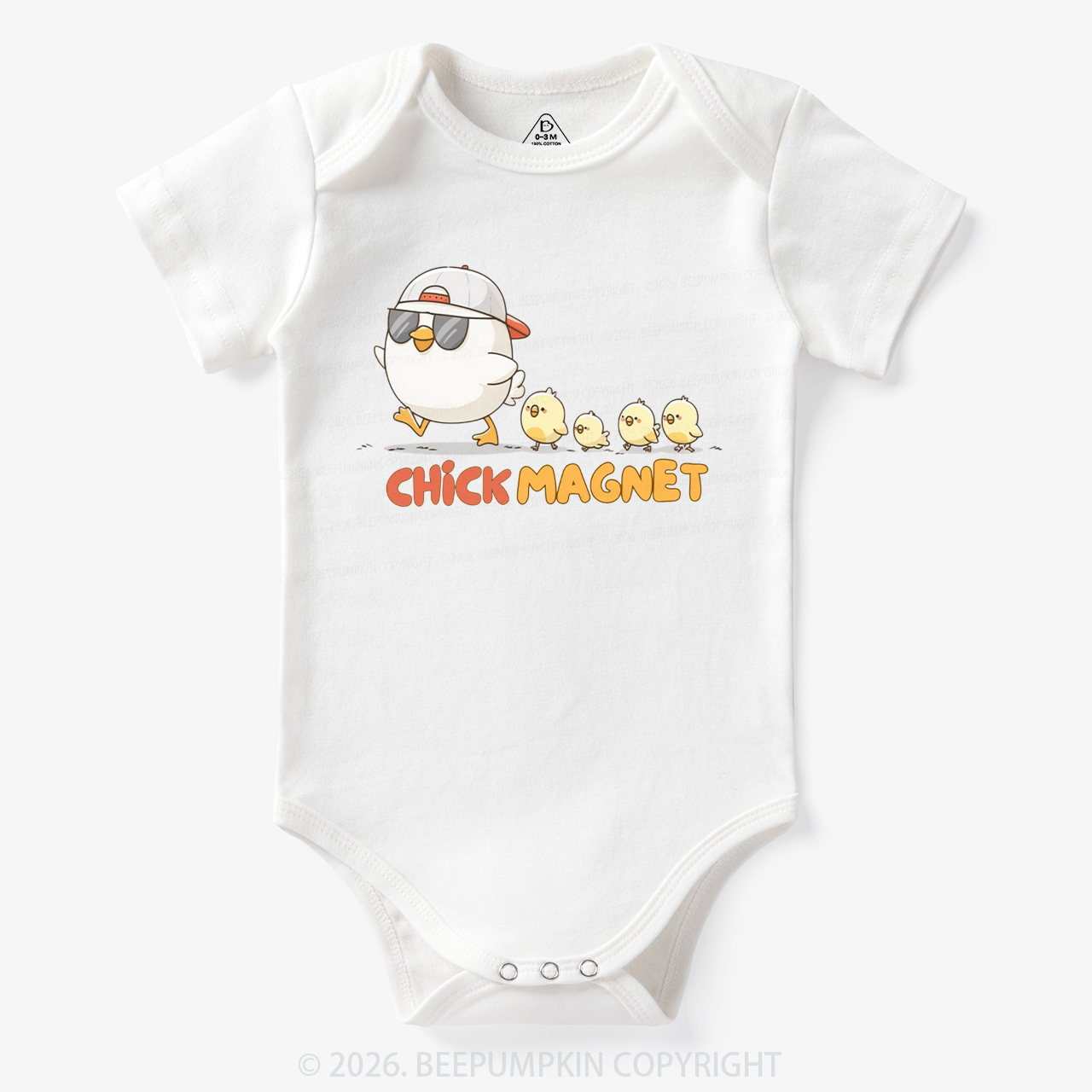 Chick Magnet Funny Farm Animal Bodysuit