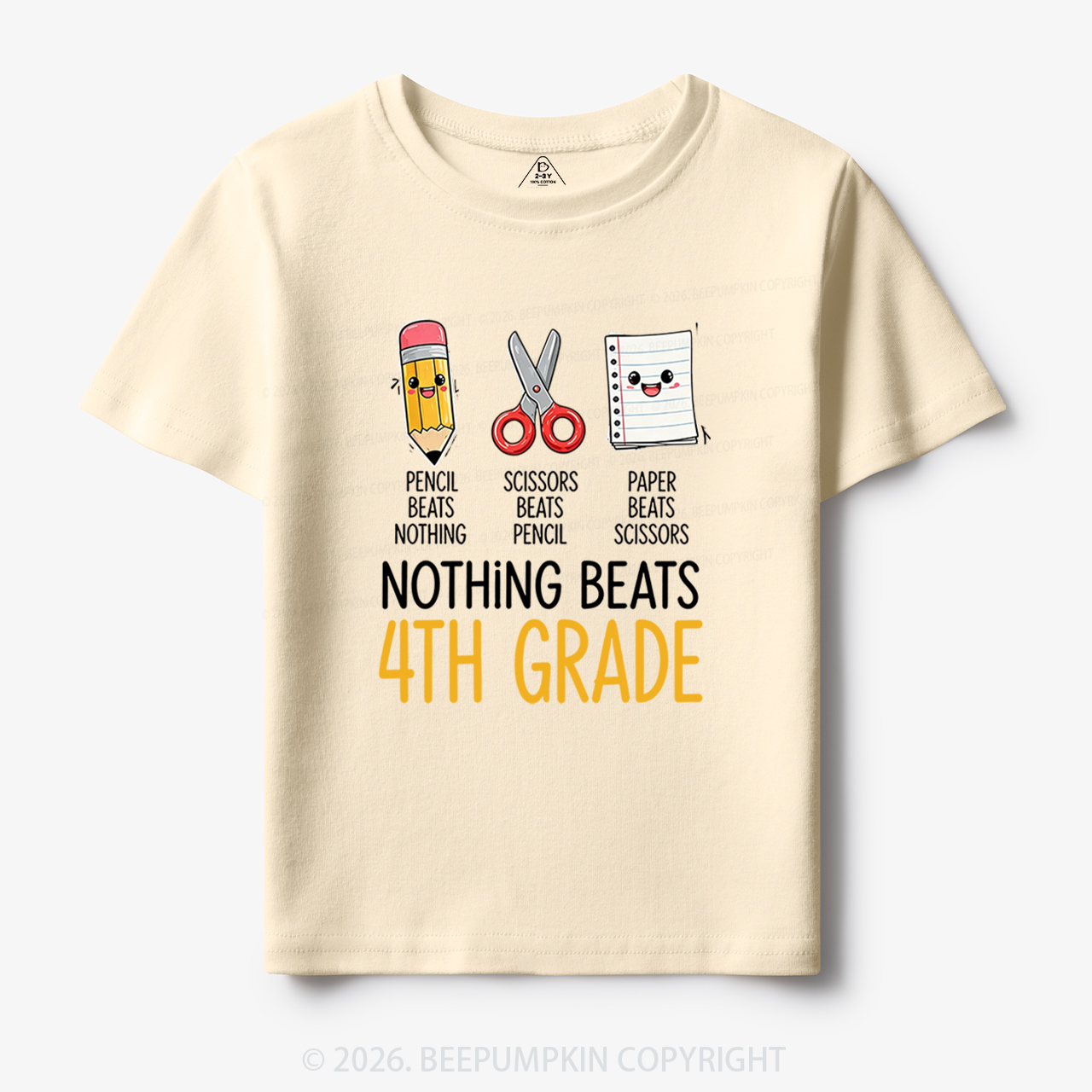Personalized Rock Paper Scissors Back To School Toddler&Kid's Tees