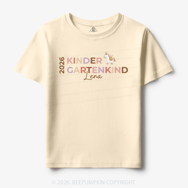 Personalized Name Icon Kindergarten Toddler&Kid's Tees