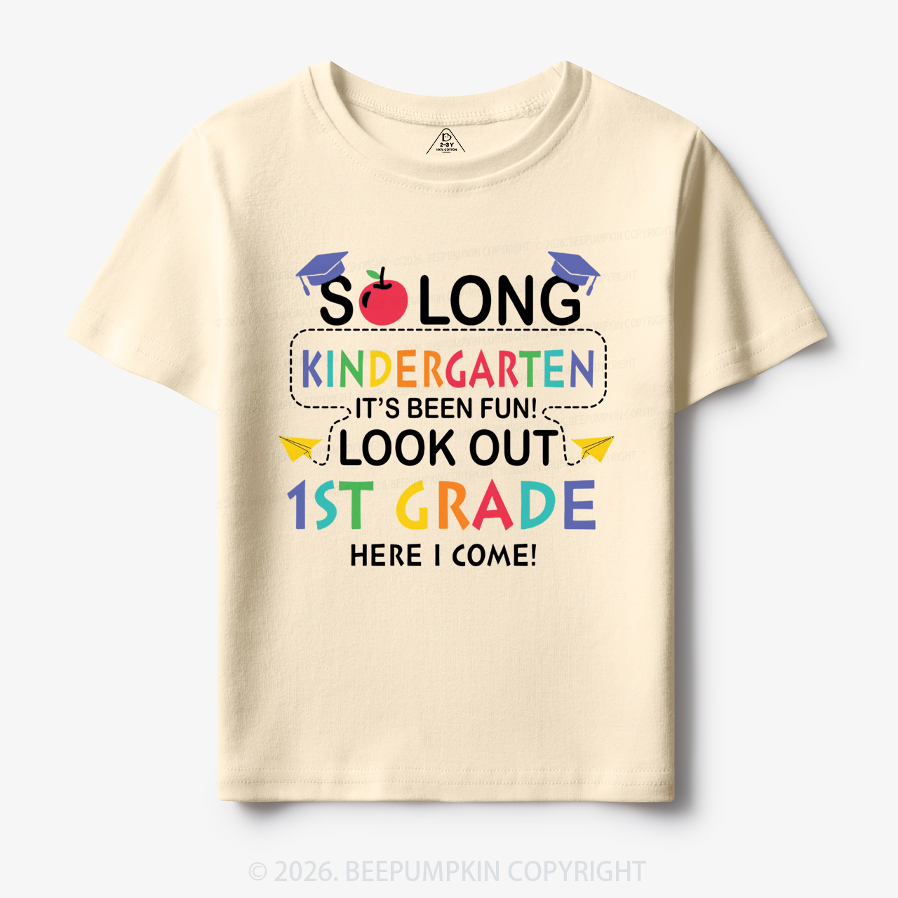 So Long Kindergarten 1st Grade Here I Come Toddler&Kid's Tees