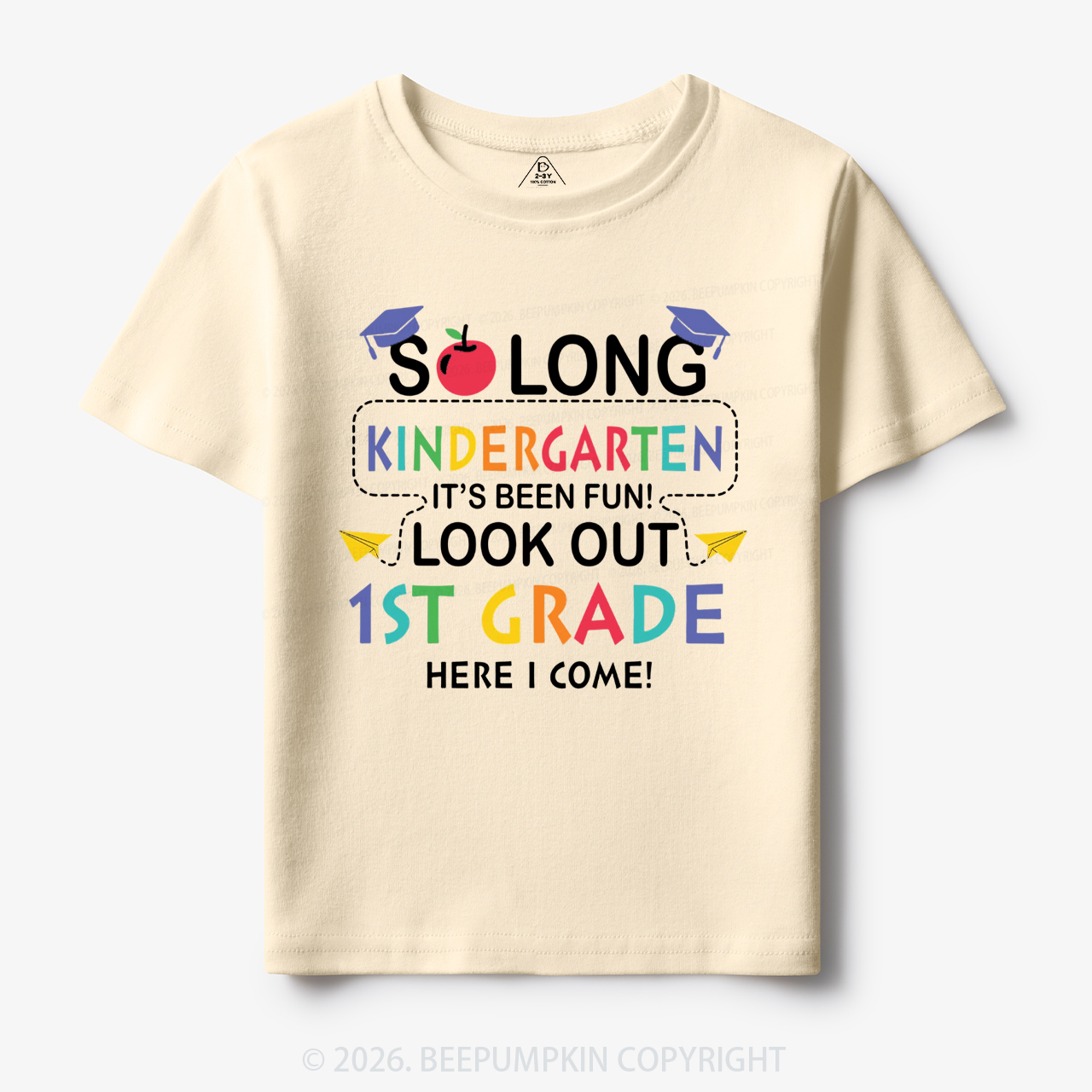 So Long Kindergarten 1st Grade Here I Come Toddler&Kid's Tees